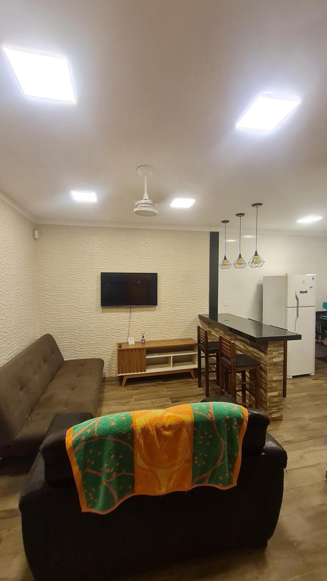 Casa Temporada Com Wi-Fi E Garagem Privativa Peruibe Villa Bagian luar foto